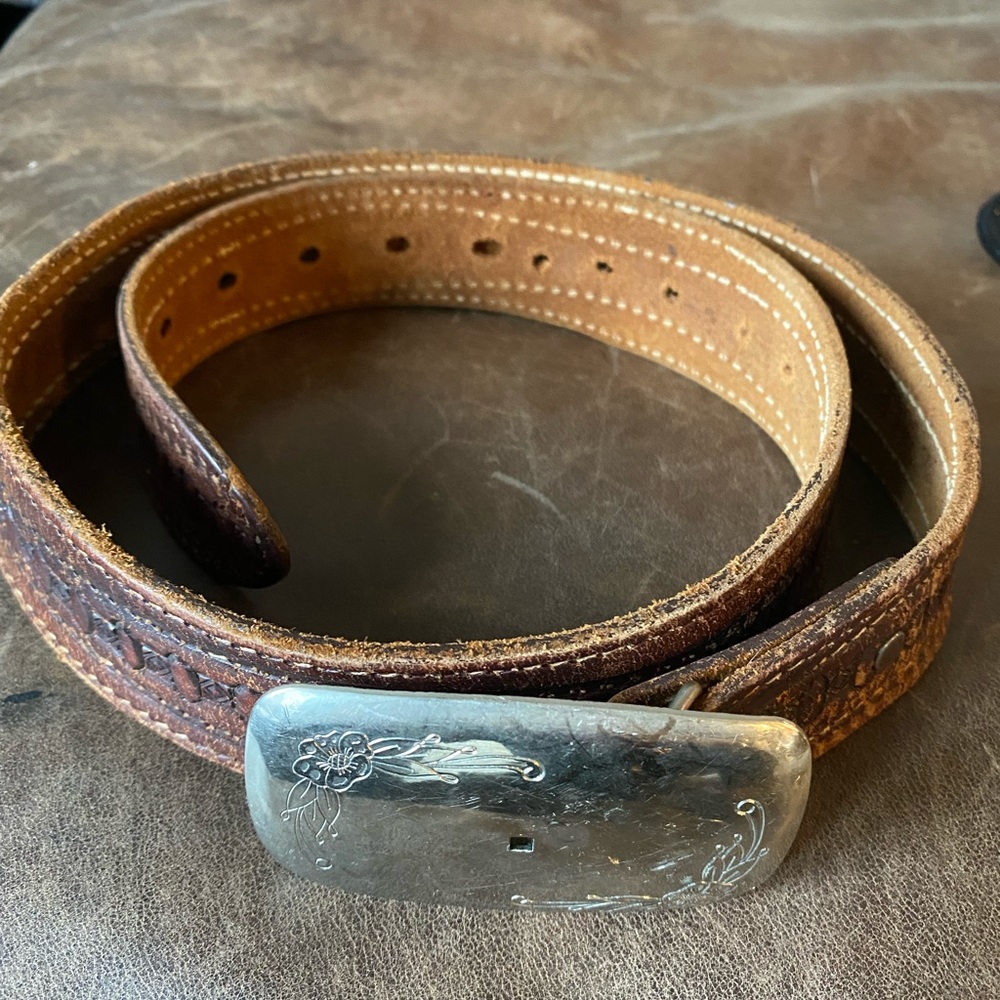 Vintage Western Ralph Lauren Style Belt - Picture 3 of 9